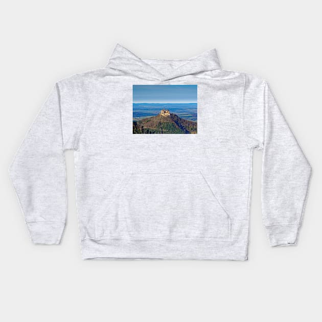 Burg Hohenzollern Castle, South Germany Kids Hoodie by mbangert